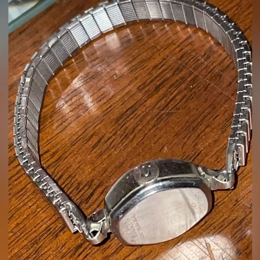 Caravelle Vintage Silver Watch GORGEOUS